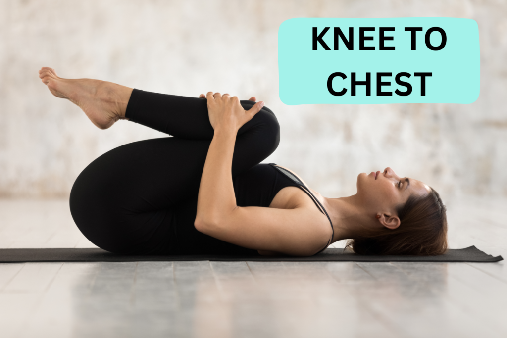 knee to chest stretch key to stretching