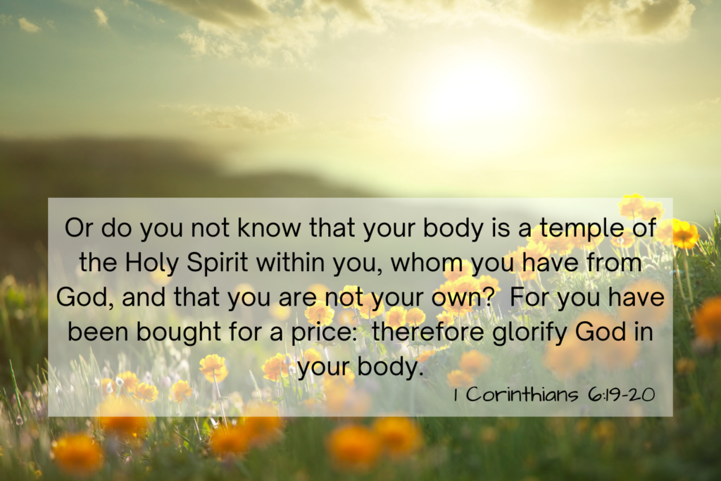 glorify God with your body