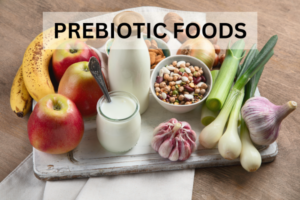 colorful prebiotic foods